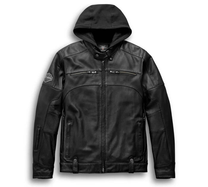 Men's Swingarm 3-in-1 Leather Jacket /original/